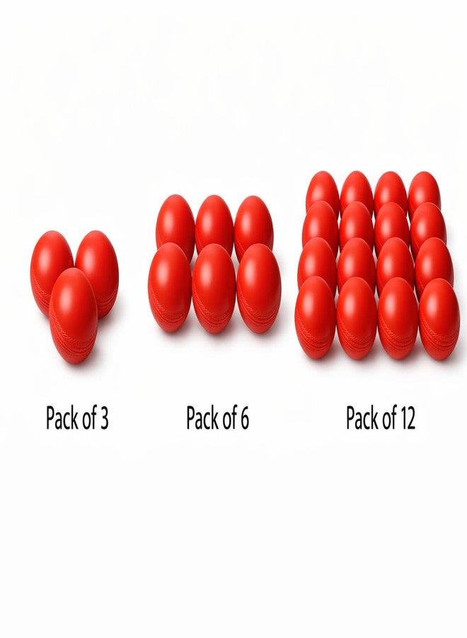 Kiraro Heavy Plastic Cricket Training Ball 80 gm - Hard Plastic Unbreakable Ball for Bowling, Batting & Bounce Drills (Red) (Pack of 12) - Image 5