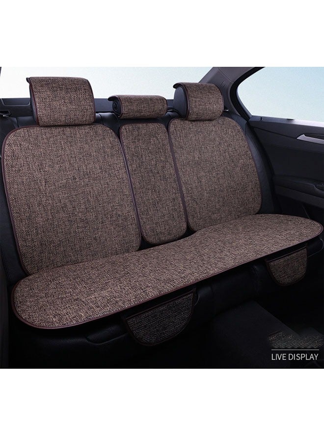 KLNAMAEAAN Universal Breathable Front and Back Luxury Car Seat Cushion Covers for Cars, SUVs, and Vans - Image 2