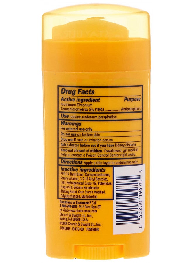 Arm & Hammer Ultramax Invisible Solid Powder Fresh Antiperspirant & Deodorant-2.6 oz - Image 3