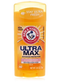 Arm & Hammer Ultramax Invisible Solid Powder Fresh Antiperspirant & Deodorant-2.6 oz  - Image 2