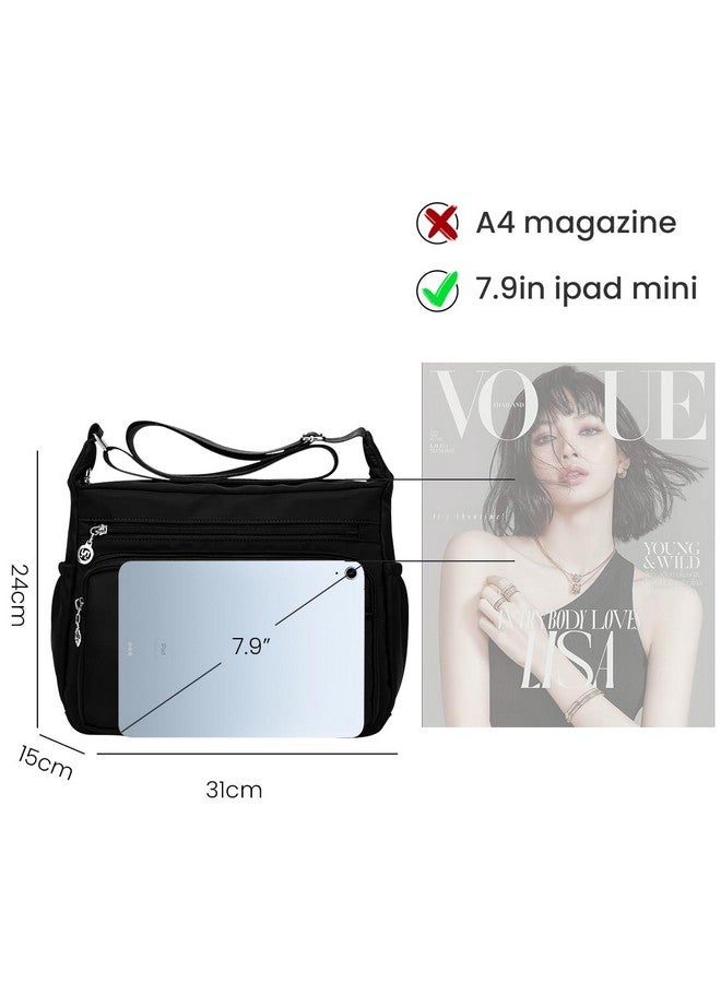 PALAY PALAY® Women Shoulder Handbag Roomy Multiple Pockets Bag Ladies Crossbody Purse Fashion Tote Top Handle Satchel - Image 2