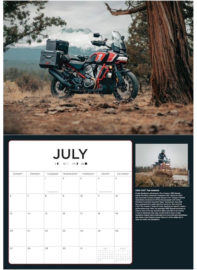 Harley-Davidson 17x12 2025: 16-Month Calendar--September 2024 through December 2025  - Image 3