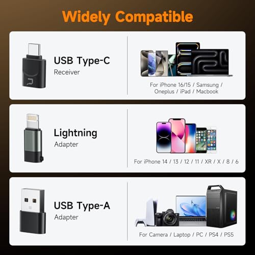 COMICA Revo S Wireless Handheld Microphone, Professional Handheld Interview Mic for iPhone16 15, Android Phones Laptops PC with USB-C Plug, Reporter Mic for Content Creators, Interviews, Reporting - Image 2