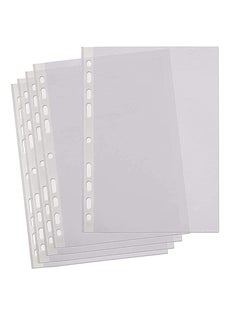 Generic 100-Piece A4 Reinforcement Pocket Report Cover Set Clear  - Image 2
