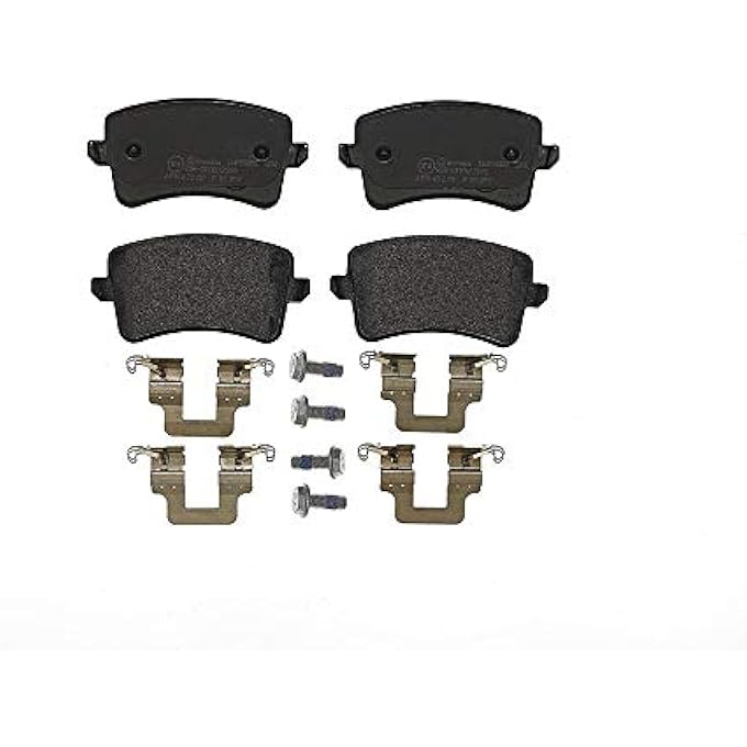 Brembo P85099 Rear Disc Brake Pad  Set of 4