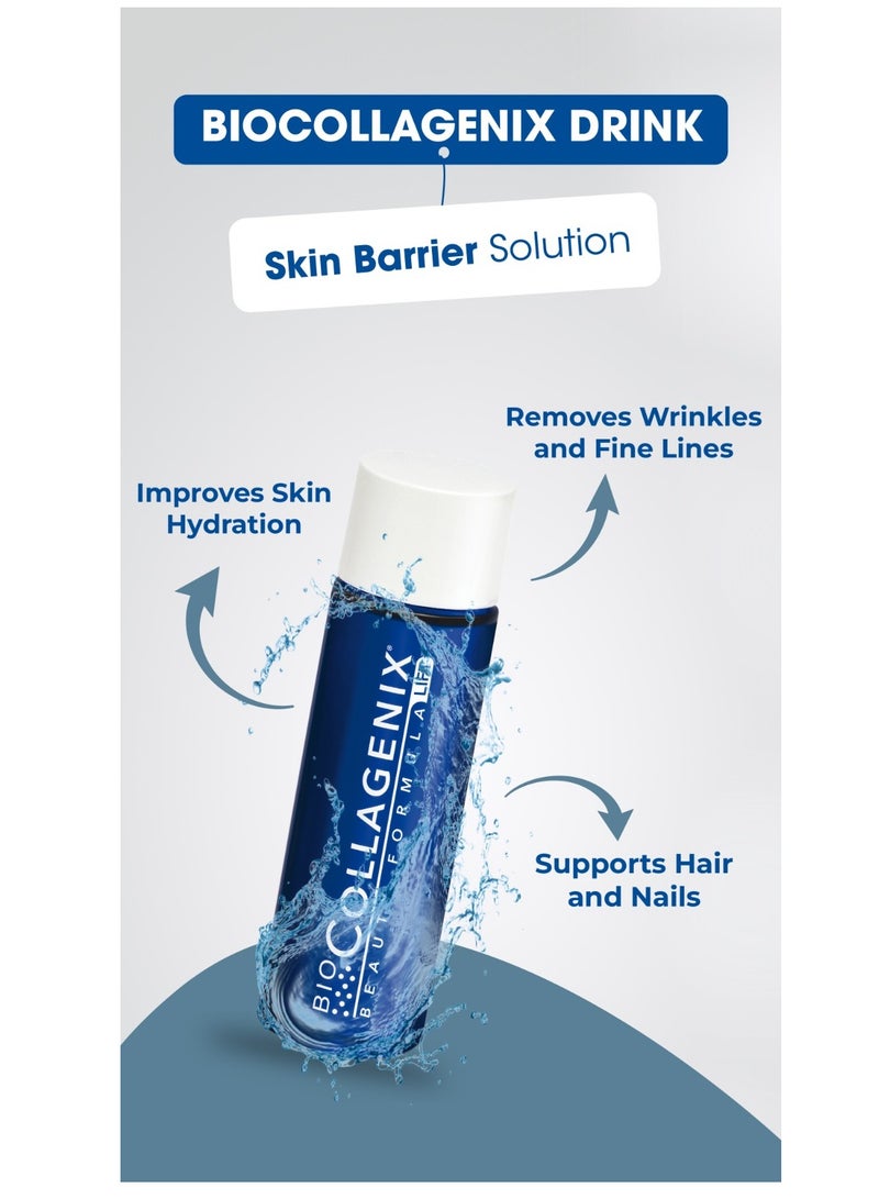 ESI Collagen Drink, 30 ml (10 Pcs) - Anti-Aging & Hydrating Formula with Antioxidants, Vit C, Zinc & Copper, Reduces Wrinkles, Hydrates & Improves Tone, Supports Elasticity, Fights Oxidative Stress & Promotes a Healthy, Youthful Complexion - Image 5