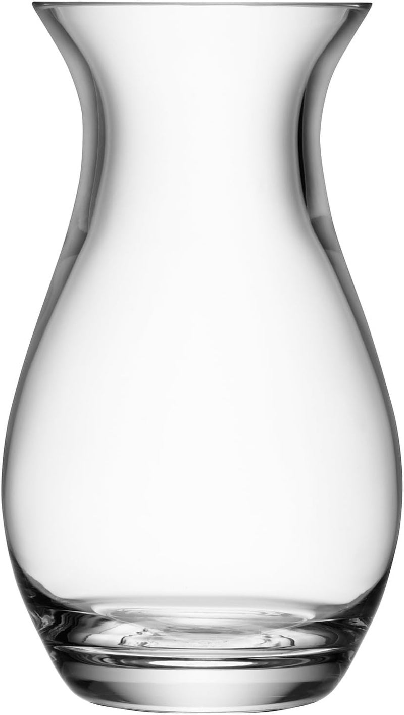 LSA Flower Kiln Vase H32cm Clear Glass Elegant Curved Neck Vase for Fresh or Dried Flowers, Made in Poland - Image 2