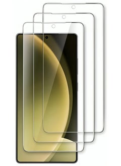 Samsung Galaxy S25 Ultra Tempered Glass Film Ultra Thin HD Glass Film 3-Pack Compatible Fingerprint ID HD Clear For Samsung Galaxy S25 Ultra