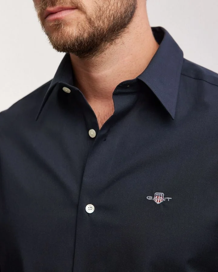 GANT  Gant Slim Stretch Poplin Shirt for Men | Best Price UAE