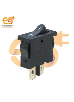 Electronicspices Electronic Spices T85 4A 250V Black Color 2 Pin Rocker Switch Pack of 100  - Image 4