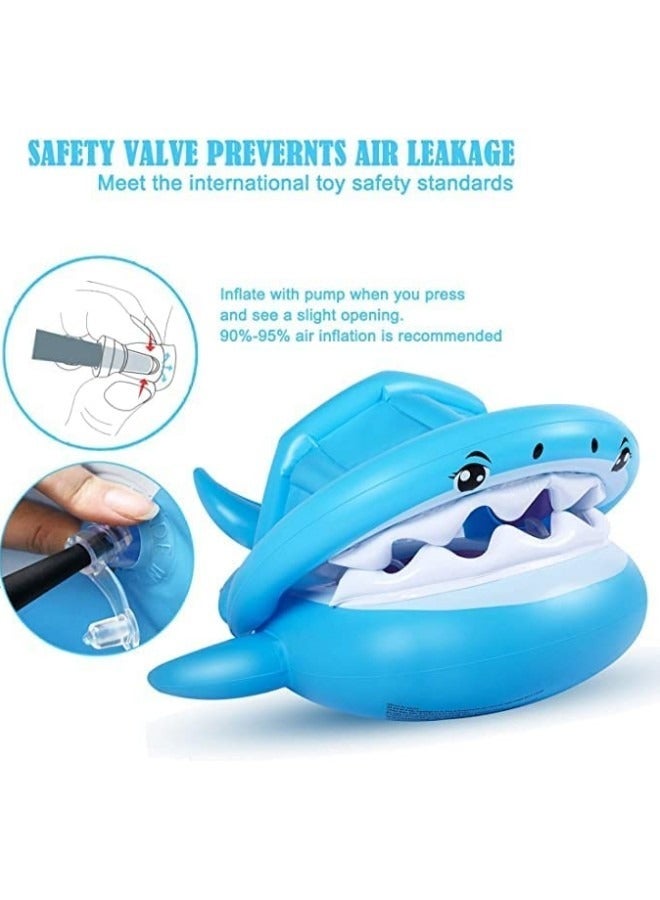 GGEROU Swimming Ring Inflatable,Kids Toddler Infant Swimming Float Pool Floaties Pool Ring with Seat Summer Outdoor Water Bath Toys - Image 4