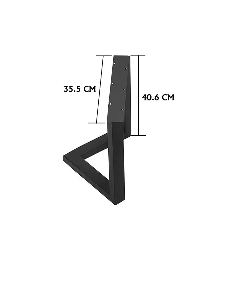 Dcloud Metal Table Legs Heavy Duty Desk Legs Furniture Legs for Dining Table Cast Iron Legs Computer Desk Legs Office Desk Legs L Shape AA - Image 5