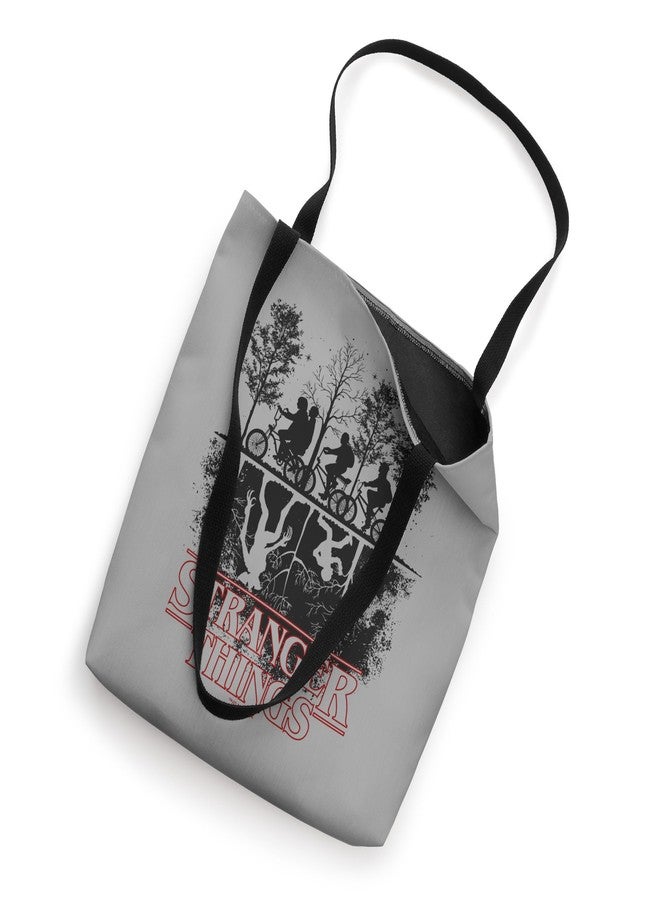 Stranger Things Upside Down Hawkins Ride Logo Tote Bag - Image 2