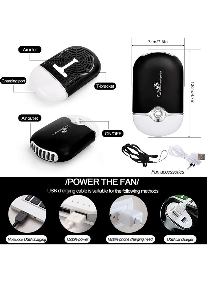 QUKLOGEN Eyelash Extension Supplies USB Air Conditioning Blower Facial Mister Lash Tweezers Mirror Mascara Brush Lash Shampoo Brush Bottle Silicone Pad Glue Rings Under Eye Gel Pads Micro Applicators Tapes - Image 3