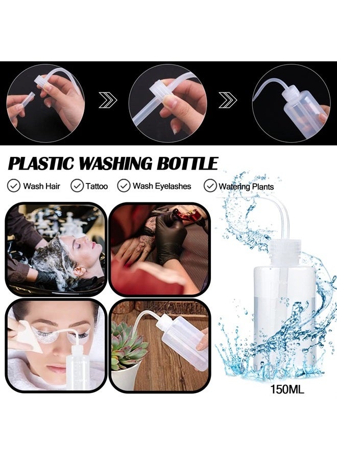 QUKLOGEN Eyelash Extension Supplies USB Air Conditioning Blower Facial Mister Lash Tweezers Mirror Mascara Brush Lash Shampoo Brush Bottle Silicone Pad Glue Rings Under Eye Gel Pads Micro Applicators Tapes - Image 5