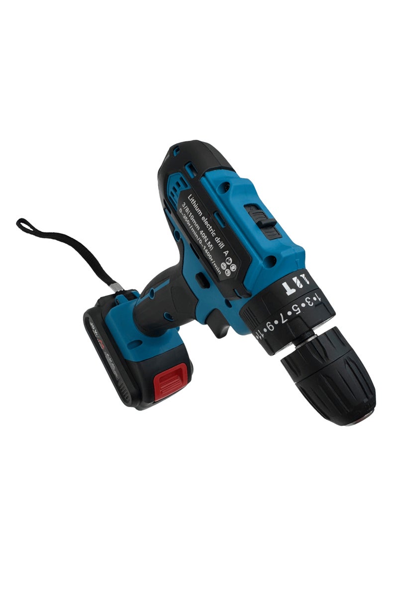 BONAI BN-HK62 36VF Cordless Power Drill, 2.0Ah Li-Ion Rechargeable Battery, 40N·m, 10mm Chuck, 2-Speed Transmission, Variable Speed Trigger, LED Light, Compact Handheld Driver - Image 3