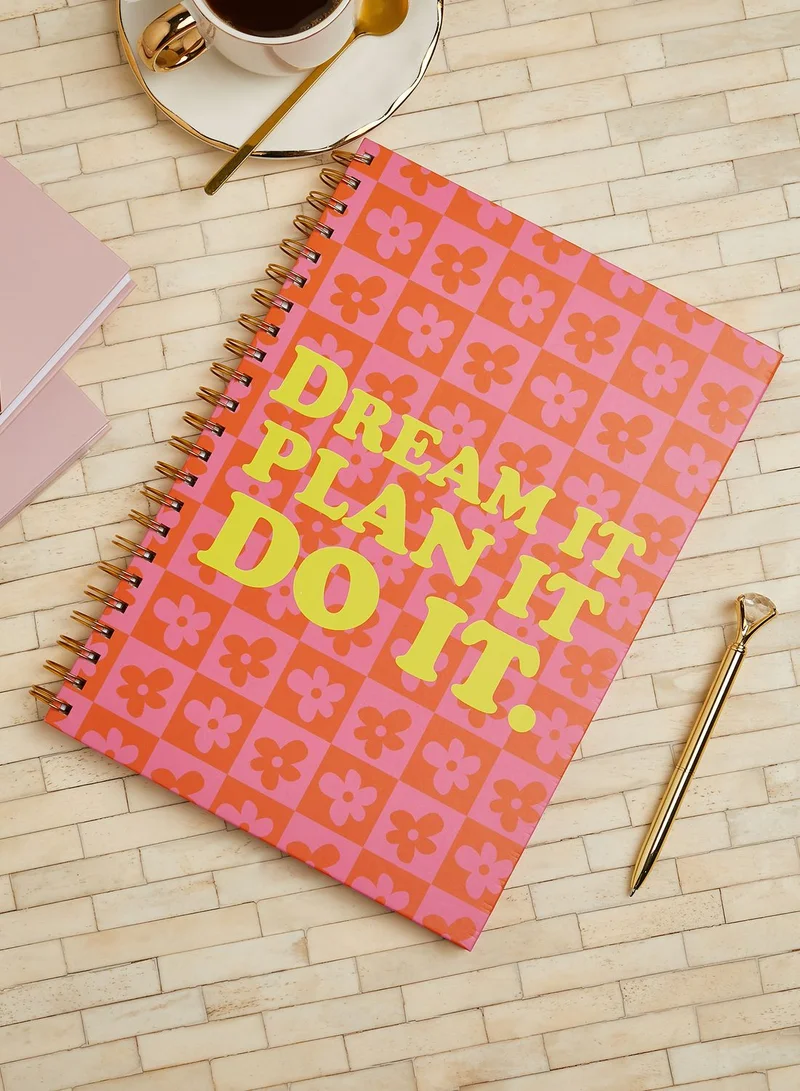 AURORA A4 Dream It Plan It Do It Notebook