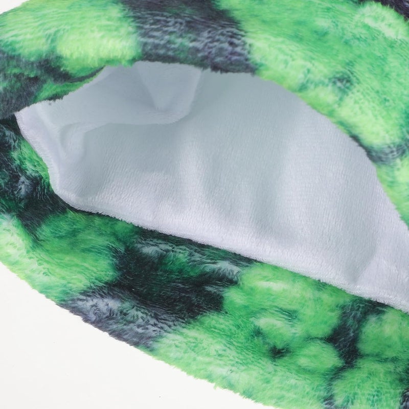 Watermelon Print Set with Cap, Flannel Receiving Blanket for Newborns, Soft Lightweight Nursery Bedding for Boys - Image 3