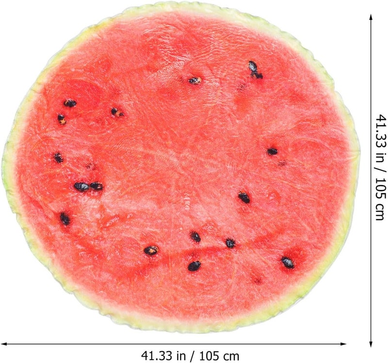 Watermelon Print Set with Cap, Flannel Receiving Blanket for Newborns, Soft Lightweight Nursery Bedding for Boys - Image 2
