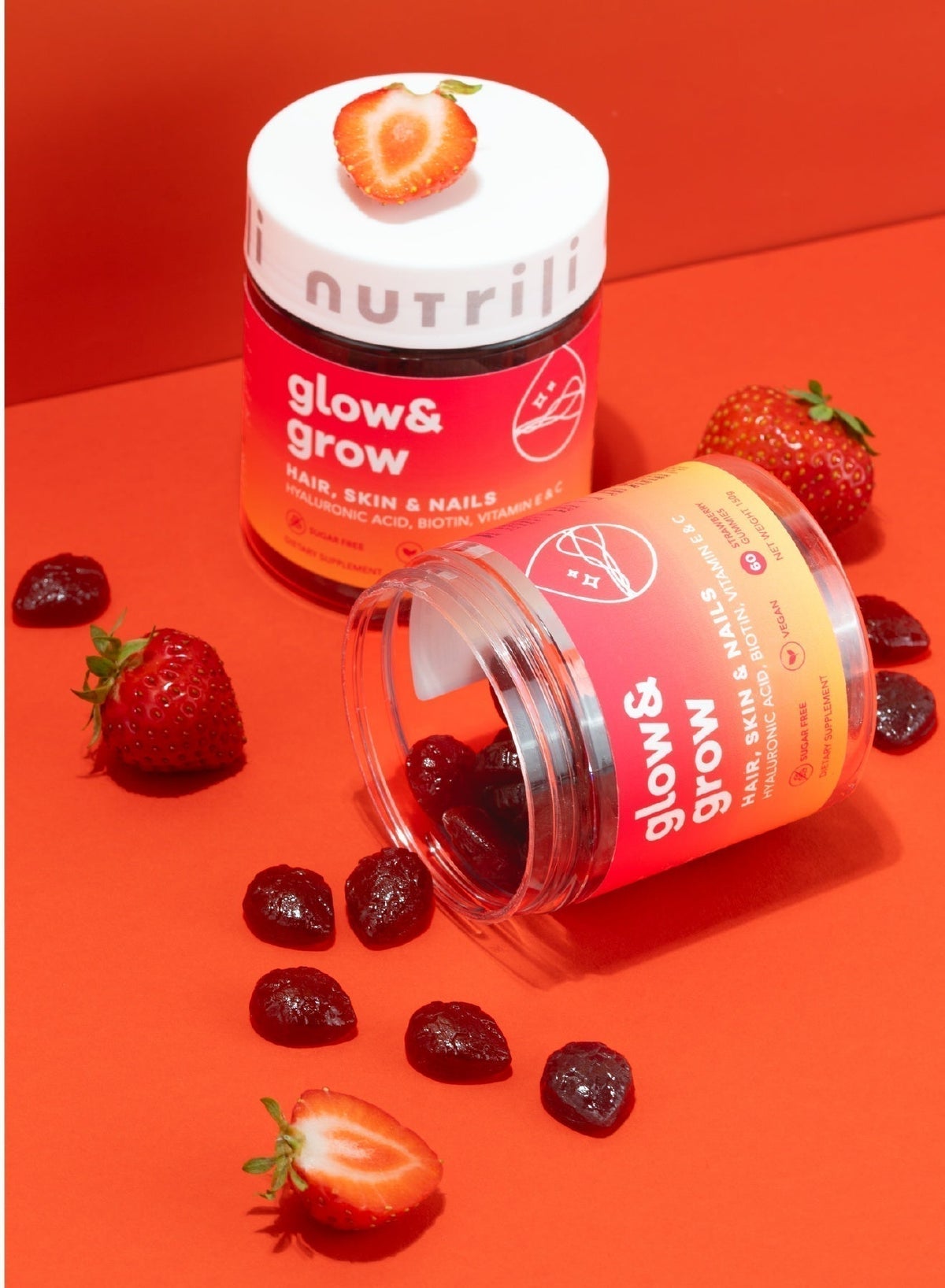 Nutrili Glow & Grow Vitamin Gummies 150g Gummies 60's