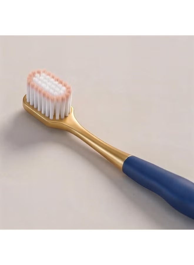 JUE FISH Adult Wide Head Soft Hair Toothbrush, Manual Toothbrush, Excellent Cleaning Effect for Large Head, Ultra Soft Brush Thread Can Gum-Friendly(6 Pack) - Image 3