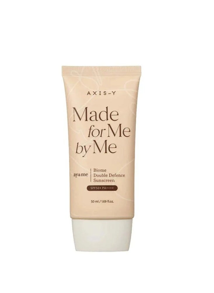 AXIS-Y Made For Me By Me Biome Double Defense Sunscreen 50 ml 