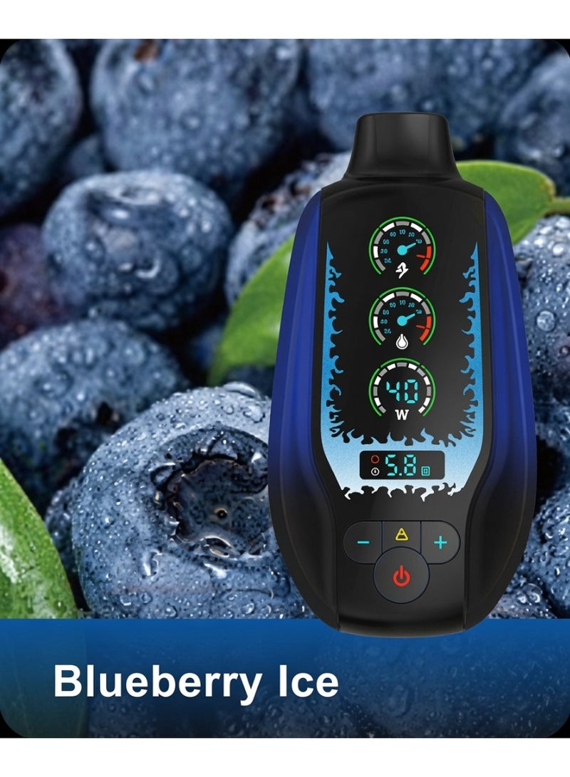Mazaj Blueberry Ice SS 20000 Puffs 5mg Disposable Vape - Image 1