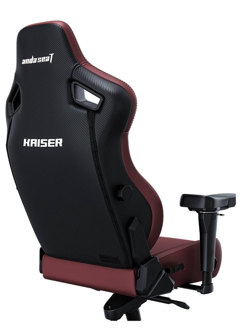 Anda Seat AndaSeat Kaiser 4 Large Premium PVC Leather Gaming Chair , Maroon | AD12YDDC-L-20-A-PVC - Image 4