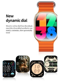 ماركة غير محددة ساعة ذكية X10 Ultra3 ذات شاشة منحنية NFC بلوتوث شحن لاسلكي (اسود)  - Image 5