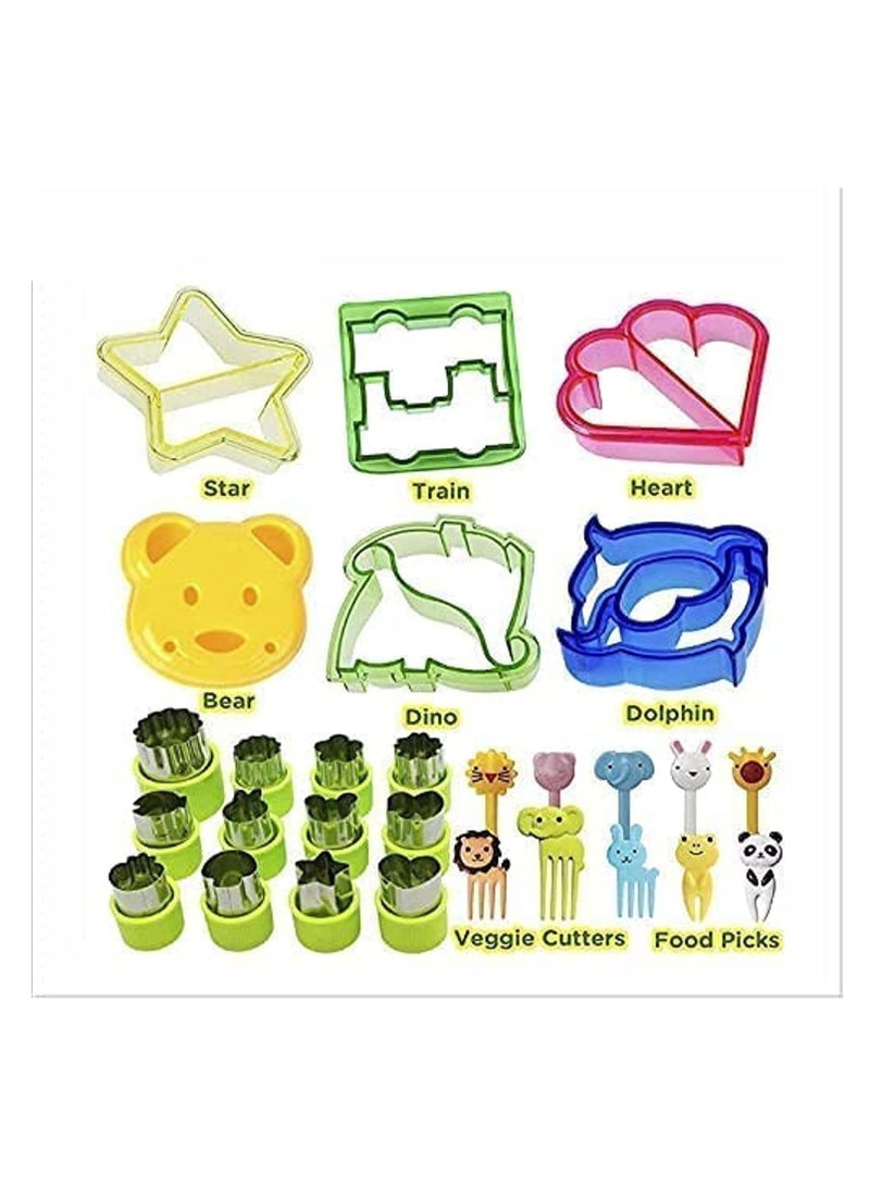 Dubkart 28 Piece Set, Turn Vegetables, Fruits, Cheese  - Image 1