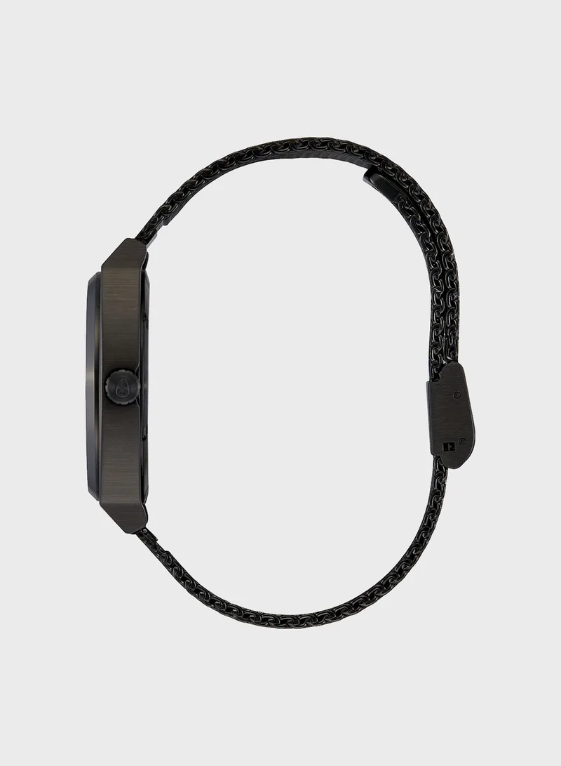 NIXON Time Teller Milanese All Black Watch