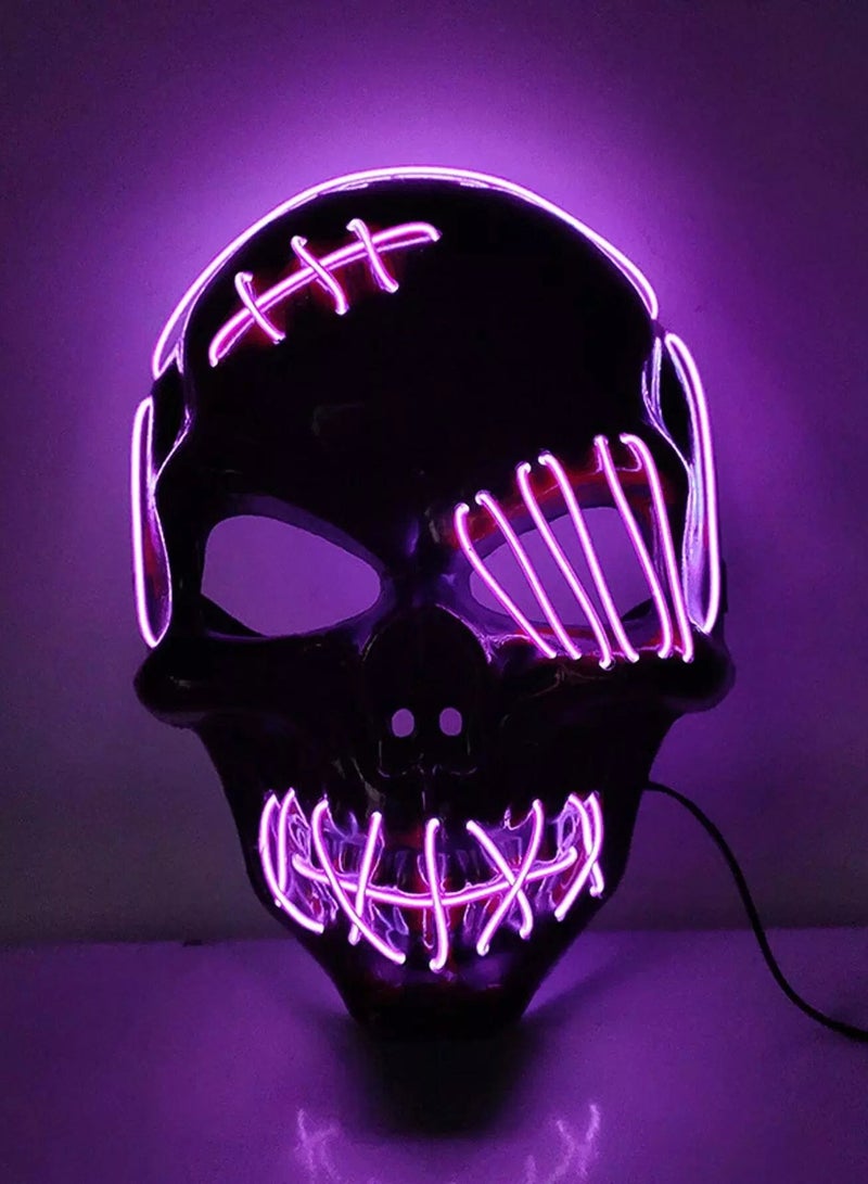 Generic 1pc Halloween Skull Face Cover Light  - Image 3