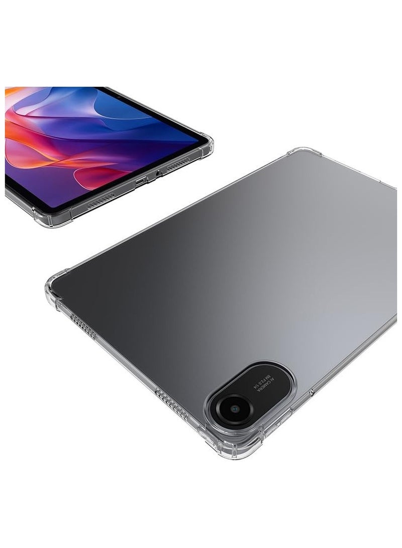 عام غطاء خلفي شفاف مرن متوافق مع لوح Redmi Pad 2 (11 بوصة) 2025 - غطاء سيليكون/TPU متين واقي مرن خفيف الوزن - Image 3