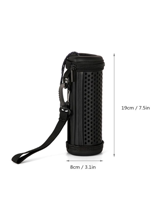 NIBEMINENT Protective Case Cover For JBL Flip 4 Black  - Image 2