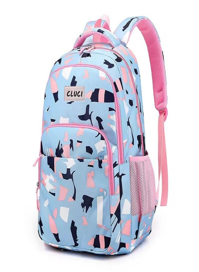 CLUCI Trendy School Bag, Tution Bag, College Backpack for Girls & Women Pack of 1 Multicolor - Image 2