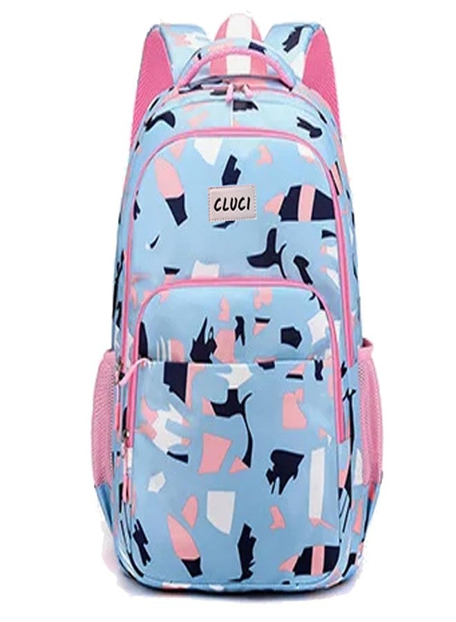 CLUCI Trendy School Bag, Tution Bag, College Backpack for Girls & Women Pack of 1 Multicolor - Image 1
