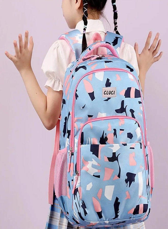 CLUCI Trendy School Bag, Tution Bag, College Backpack for Girls & Women Pack of 1 Multicolor - Image 4