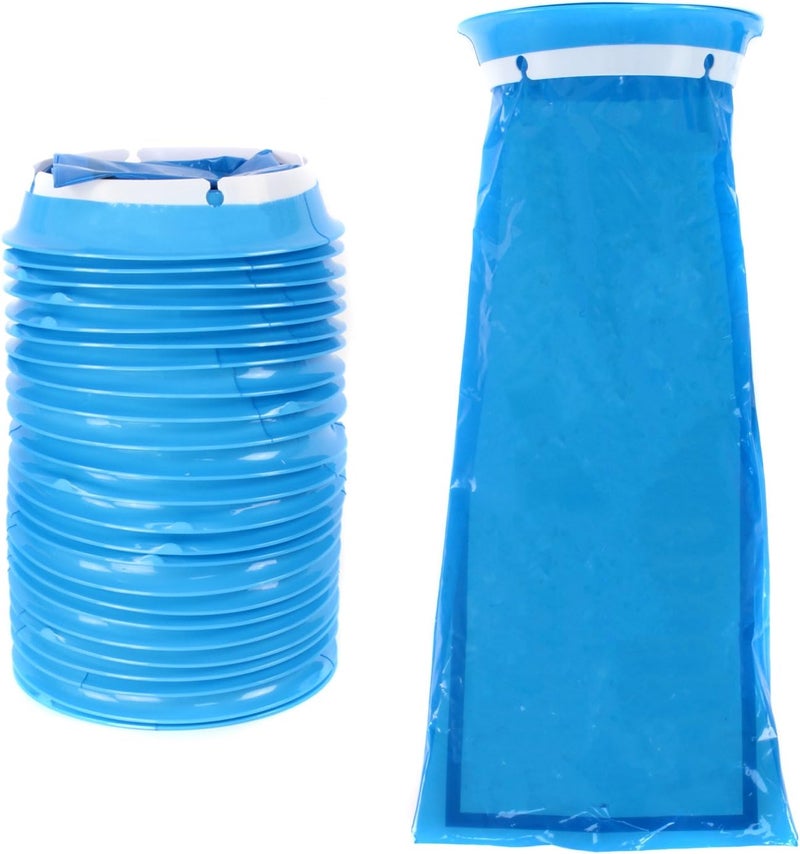 Ever Ready First Aid Emesis Disposable Blue Vomit Bags Leakproof for Travel Taxi Motion Sickness Pregnancy Kids 24 Count - Image 1