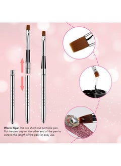 Nail Rhinestone Glue Gel With Brush Pen Set 15Ml Clear Nail Gem Glue Gel Wipeoff Super Strong Adhesive Nail Art Glue Gel For Nail Decorations 3D Stones Charms Flowers(Nail Lamp Needed) - pzsku/ZF26919C3FAC4ABFC47A6Z/45/_/1676117761/bf1ec505-837f-4161-99f9-3b4c01e2b522