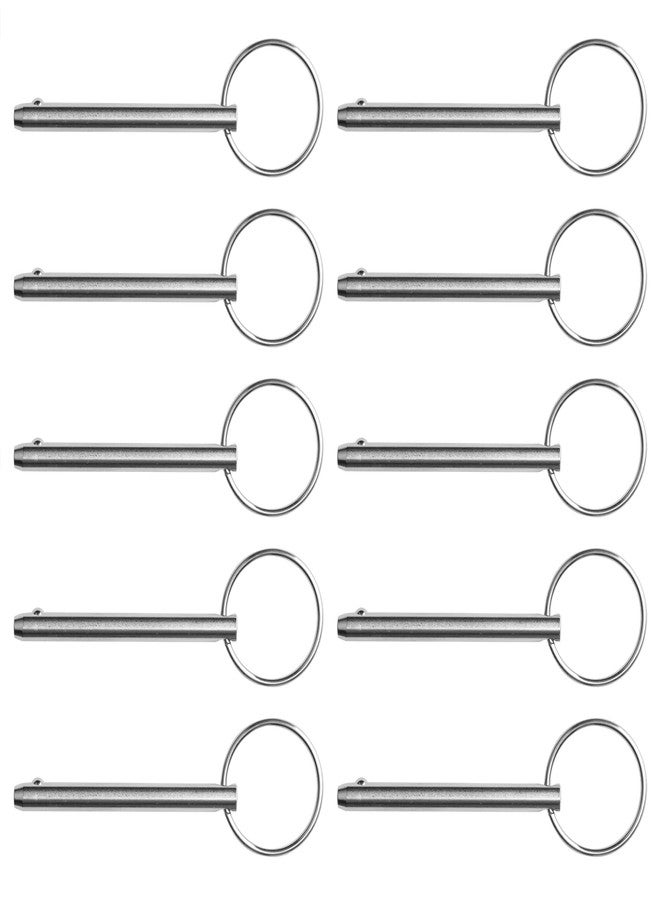 GBGS 10 Pack Quick Release Pin,Diameter 1/4"(6.35mm),Usable Length 2"(51mm),316 Stainless Steel,Bimini Top Pin, Marine Hardware - Image 4