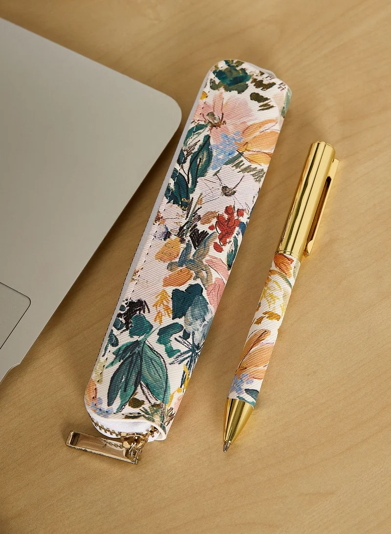 Ted Baker Floral Pen With Matching Case