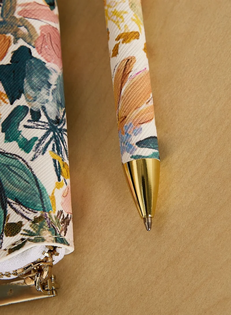 Ted Baker Floral Pen With Matching Case