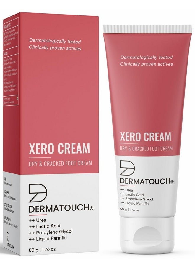 DERMATOUCH Xero Cream | Specially For Dry & Cracked Feet | Soothes & Moisturizes |For Corns & Calluses| For Both Men & Women | 50G  - Image 1