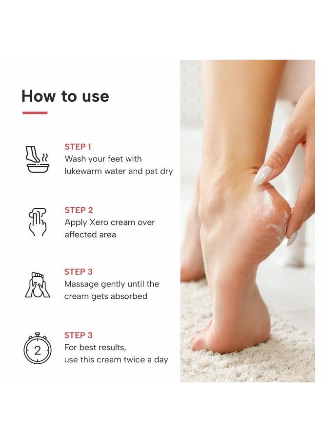 DERMATOUCH Xero Cream | Specially For Dry & Cracked Feet | Soothes & Moisturizes |For Corns & Calluses| For Both Men & Women | 50G  - Image 5