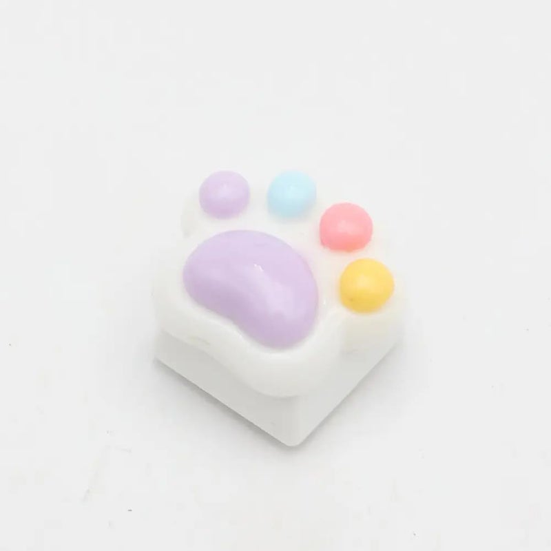 MECKEYS X Duckitty Artican Keycaps for Mechanical Keyboards (Candy Paw) - Image 1