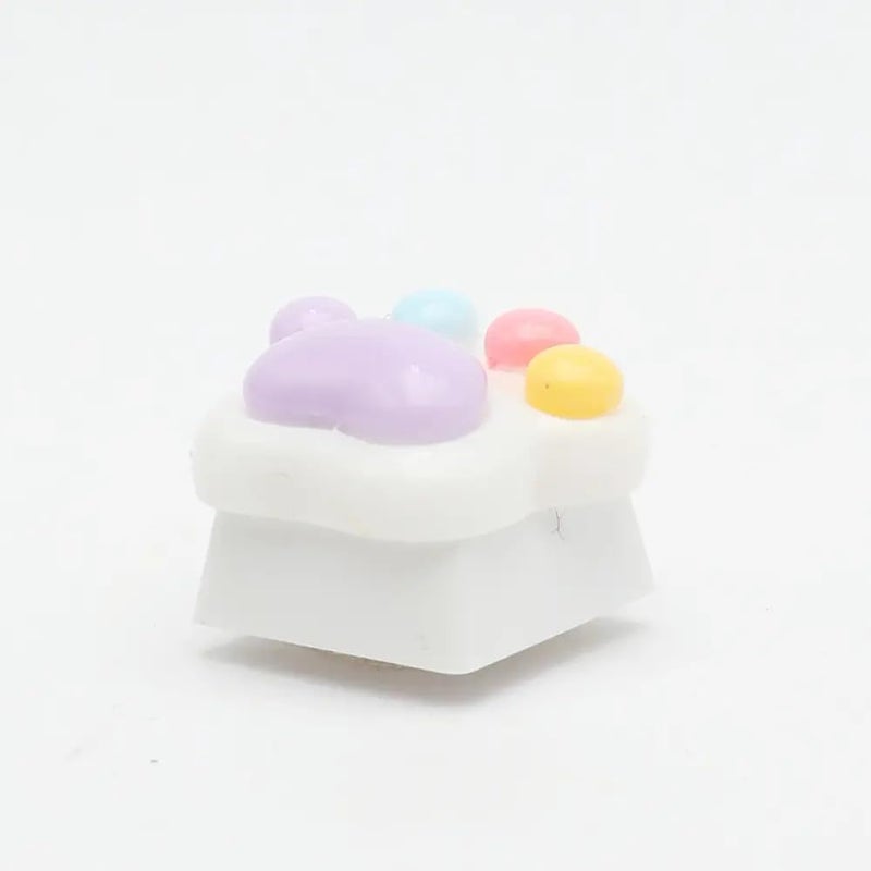 MECKEYS X Duckitty Artican Keycaps for Mechanical Keyboards (Candy Paw) - Image 4