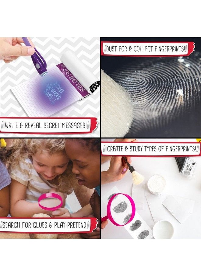 Project Mc2 - Pretend Play Super Spy Gear Stem Science Kit Become A Human Lie Detector With Detective Finger Print Identification Set Crime Scene Tape Magnifying Glass Spy Notebook & More Stuff - Image 1