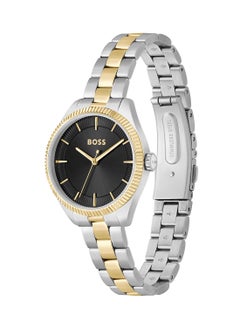 HUGO BOSS ساعة يد نسائية أنالوج دائرية من الفولاذ المقاوم للصدأ 1502730 - 32 مم  - Image 1