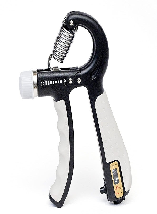 Virtual World Track Your Progress: Adjustable Resistance Hand Grip Strengthener with Counter (5-60kg) - Image 1