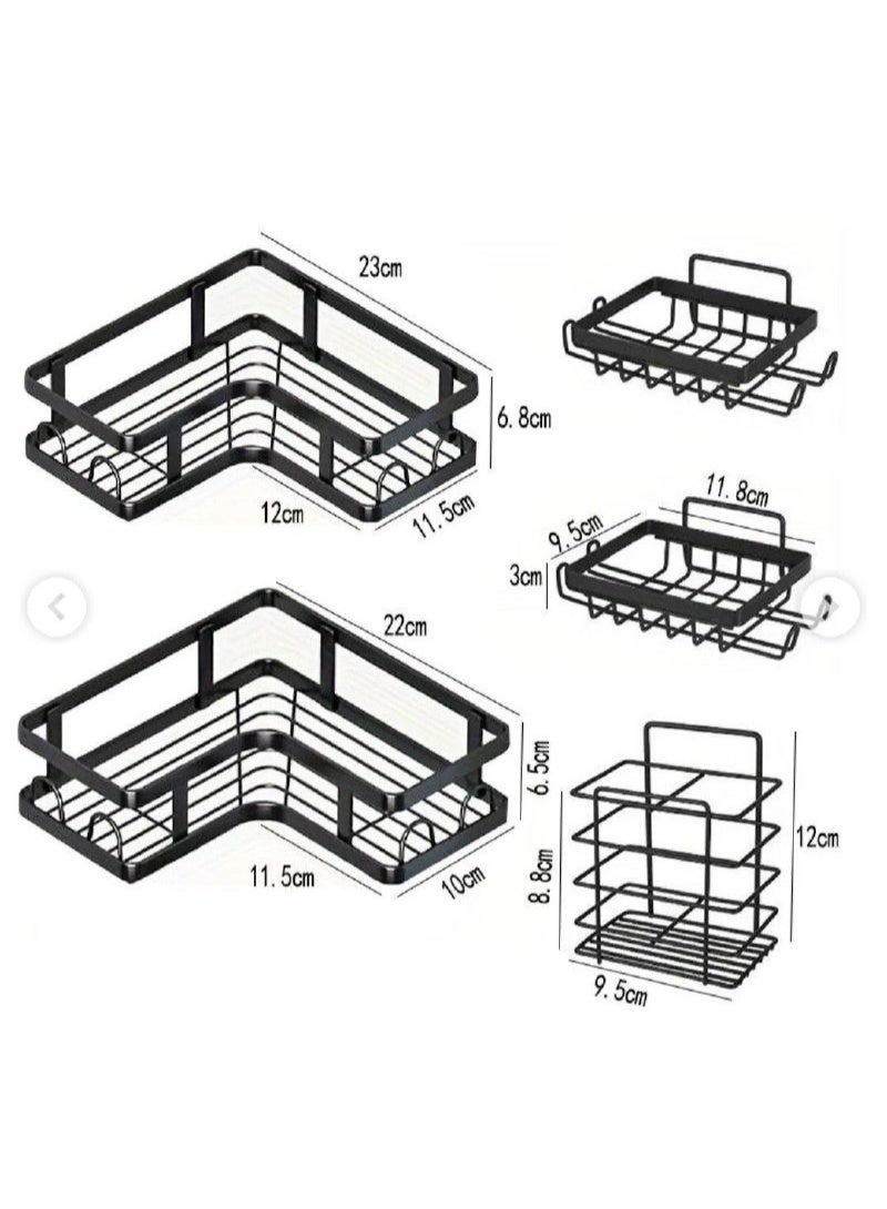 5-Piece Corner Bathroom Set - Image 5